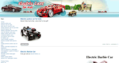 Desktop Screenshot of electriccars4kids.org